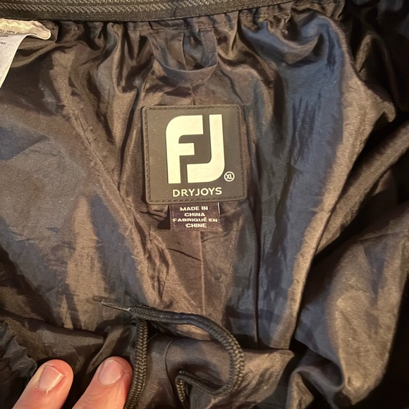 FootJoy Black Men's Rain Pants - Picture 2 of 4